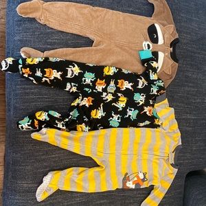 EUC lot of fleece sleepers